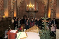 Rozpoczęliśmy w kaplicy zamkowej Mszą św. z uroczystości świętej Bożej Rodzicielki