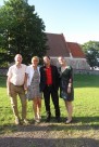 z gośćmi z Koronowa, którzy zabrali organistę na kolejny koncert w Koronowie