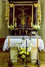 Adoracja Najśwętszego Sakramentu poprzedza główną mszę św. odpustową